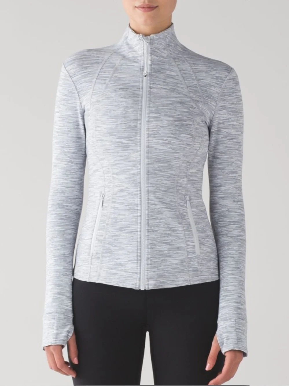 Lululemon Define Jacket Wee Are From Space Ice Grey Alpine size 12